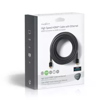 HDMI Cable Nedis CVBW34000AT100 10m Type A Male to Male Gold Plated