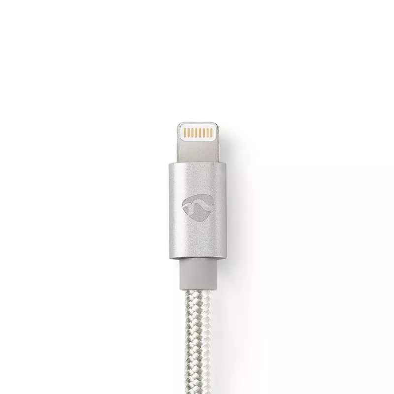 Mobile phone cable Nedis CCTB39300AL30 Aluminium 3 m USB A Lightning