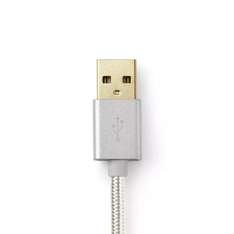 Mobile phone cable Nedis CCTB39300AL30 Aluminium 3 m USB A Lightning