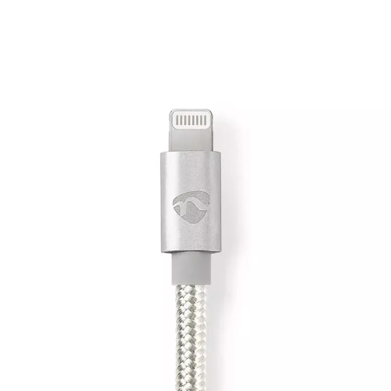 Lightning Cable Nedis CCTB39650AL10 1m Aluminium USB C