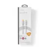 Lightning Cable Nedis CCTB39650AL10 1m Aluminium USB C
