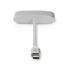 Laptop dock Nedis CCTB64760AL02 Aluminium 0.2m cable 5Mbit/s