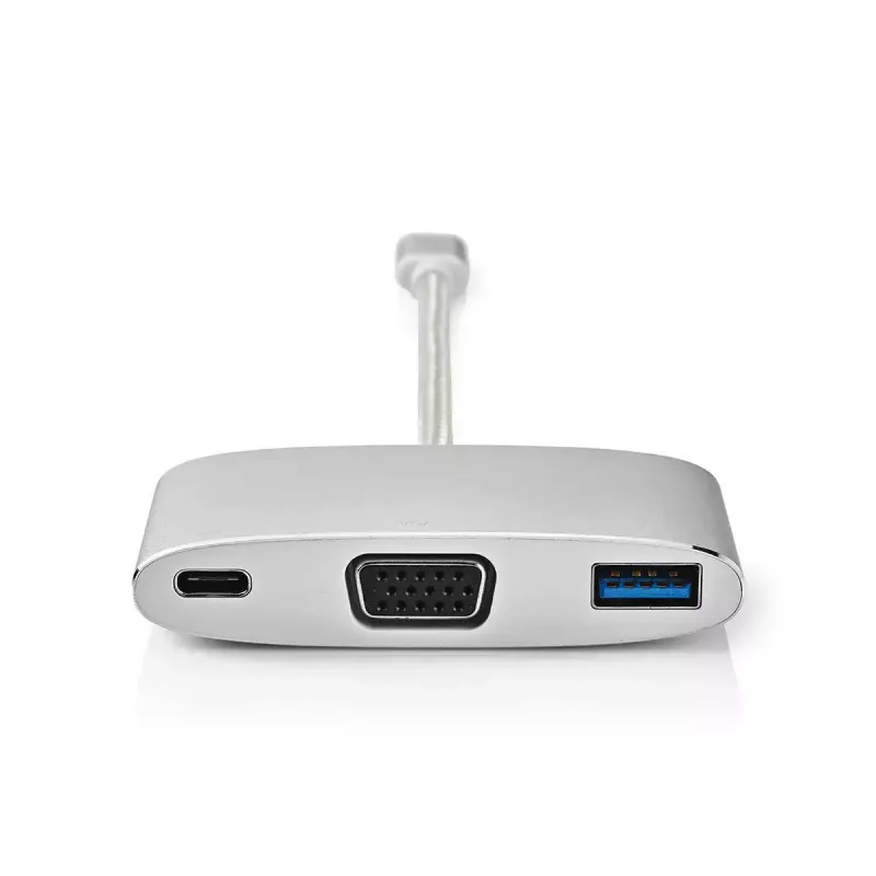 Laptop dock Nedis CCTB64760AL02 Aluminium 0.2m cable 5Mbit/s