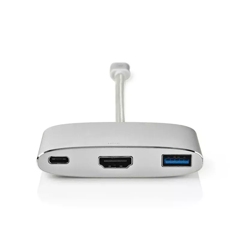Laptop dock Nedis CCTB64765AL02 Silver 5 Gbit/s