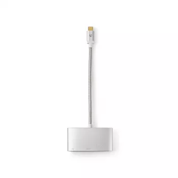 Laptop dock Nedis CCTB64765AL02 Silver 5 Gbit/s