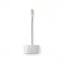 Laptop dock Nedis CCTB64765AL02 Silver 5 Gbit/s