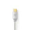 Audio Cable Nedis CCTB65940AL10 1m USB C to 3.5mm Aluminium