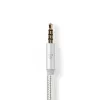 Audio Cable Nedis CCTB65940AL10 1m USB C to 3.5mm Aluminium