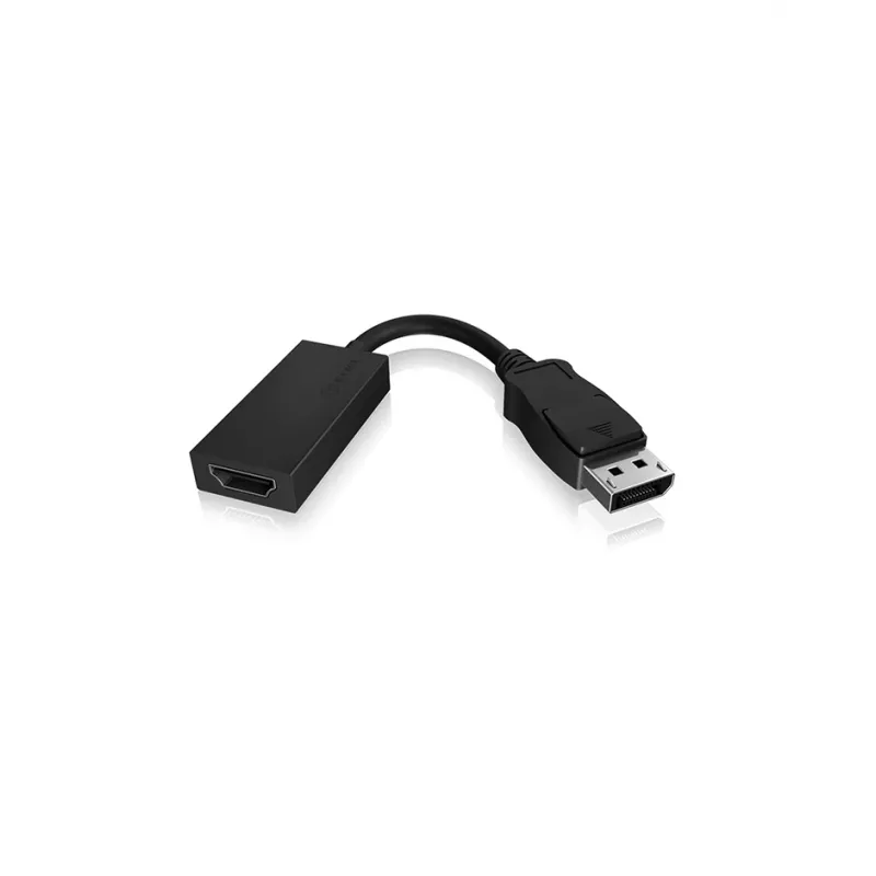 ICY BOX IB-AC508a DisplayPort HDMI Black