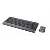 Trust Trezo keyboard Mouse included Universal RF Wireless QWERTZ German Black