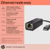 HP USB-C to RJ45 Adapter G2, Wired, USB Type-C, Black, China, Home, Windows 10, Windows 11