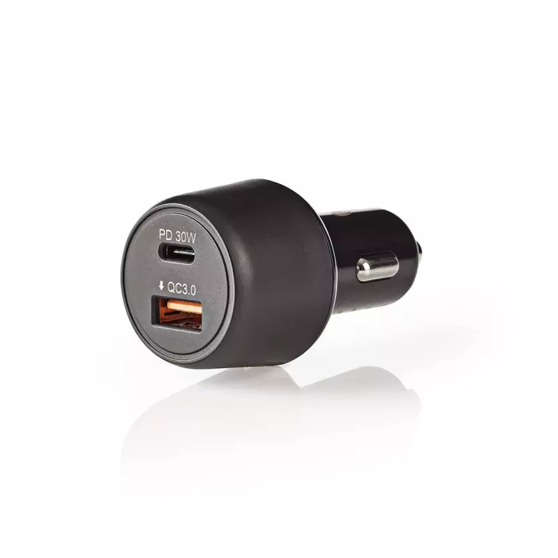 Mobile device charger Nedis CCPD30W100BK Smartphone Black Fast charging