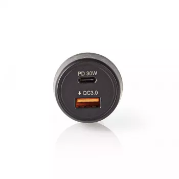 Mobile device charger Nedis CCPD30W100BK Smartphone Black Fast charging
