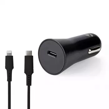 Mobile device charger Nedis CCPDL20W111BK Universal Black Cigar lighter Auto 12-24V