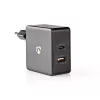 Mobile device charger Nedis WCPD45W100BK Universal Black USB Indoor