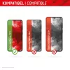 Displex Screen Protector + Case for Samsung Galaxy S22/S23, Eco Mounting Frame, scratch resistant