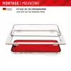 Displex Full Cover Screen Protector (10H) for Apple iPhone 15 Plus/15 Pro Max, Eco Mounting Frame, Full Cover