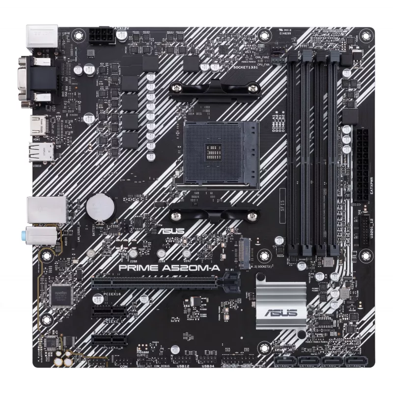 Motherboard ASUS PRIME A520M-A II/CSM AMD A520 Socket AM4 micro ATX