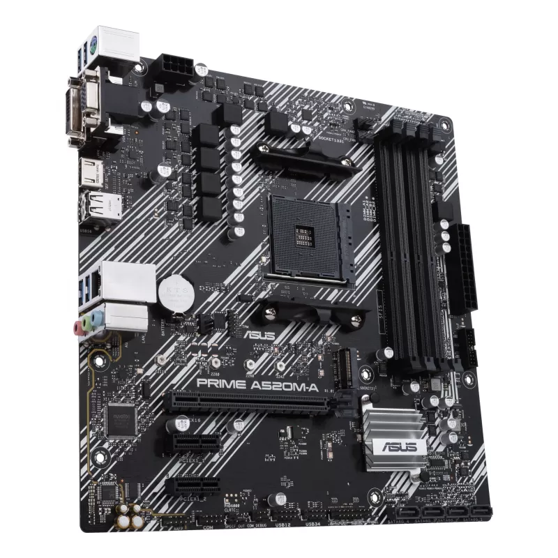 Motherboard ASUS PRIME A520M-A II/CSM AMD A520 Socket AM4 micro ATX