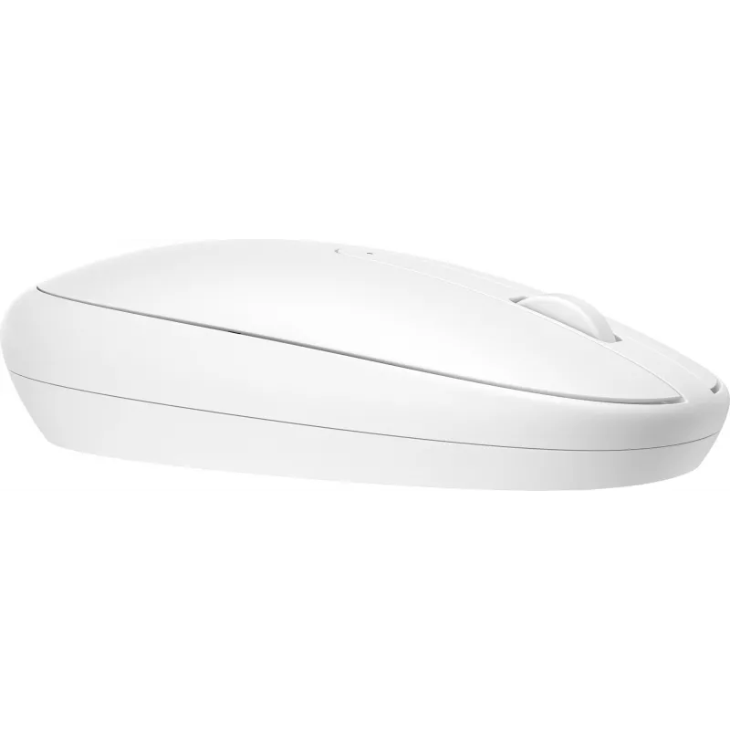HP 240 Lunar White Bluetooth Mouse, Ambidextrous, Optical, Bluetooth, 1600 DPI, White