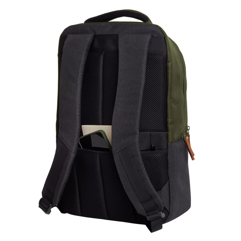 Backpack Trust Lisboa 40.6 cm 16 inch Green 3 compartments