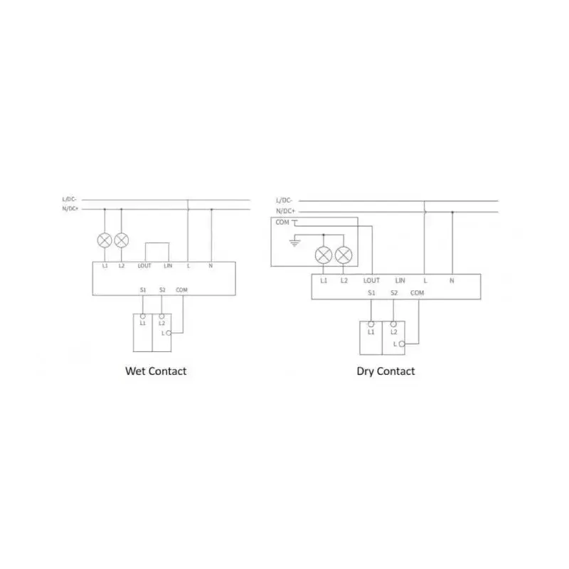 Smart Home Dual Relay Module, Aqara DCM-K01, 2-channel control