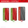 Displex Smart Glass (9H) for Samsung Galaxy S24/S25, Mounting Sticker, unbreakable
