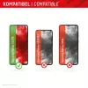 Displex Screen Protector + Case for Samsung Galaxy S23 FE, Eco Mounting Frame, scratch resistant