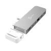 USB Hub j5create JCD395 4K60 Elite Pro Wired USB4 with MagSafe Kit