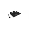 KeySonic ACK-3410 (DE) keyboard Office USB QWERTZ German Black