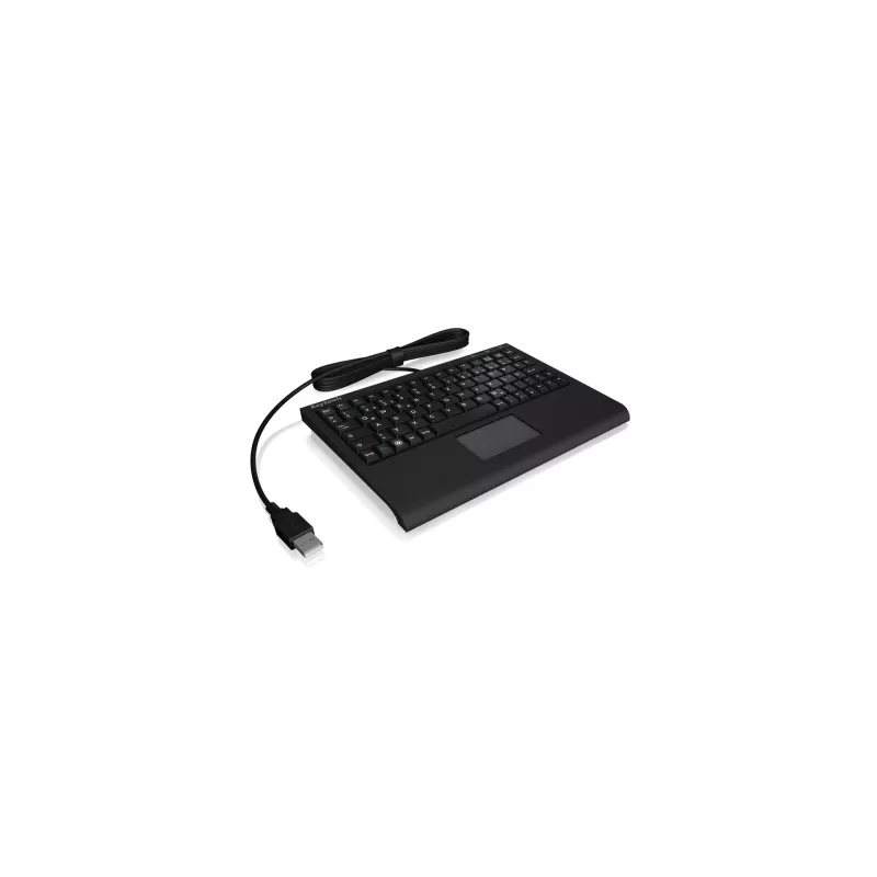 KeySonic ACK-3410 (DE) keyboard Office USB QWERTZ German Black