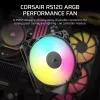 Fan Corsair RS120 ARGB Computer case 12 cm Black