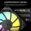 Fan Corsair RS120 ARGB Computer case 12 cm Black