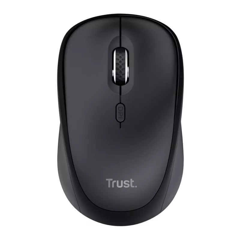 Trust Ody II keyboard Mouse included Office RF Wireless QWERTZ German Black