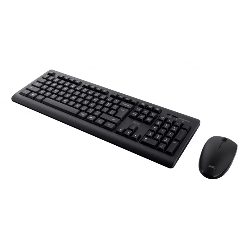 Trust Primo keyboard Mouse included Office RF Wireless QWERTZ German Black