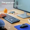 Trust Primo keyboard Mouse included Office RF Wireless QWERTZ German Black