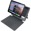 ASTAR DEQSTER Smart Rugged Touch Plus Keyboard for iPad 10.9 inch — QWERTZ German, Mechanical switches, Smart Connector docking, Grey