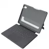 ASTAR DEQSTER Smart Rugged Touch Plus Keyboard for iPad 10.9 inch — QWERTZ German, Mechanical switches, Smart Connector docking, Grey