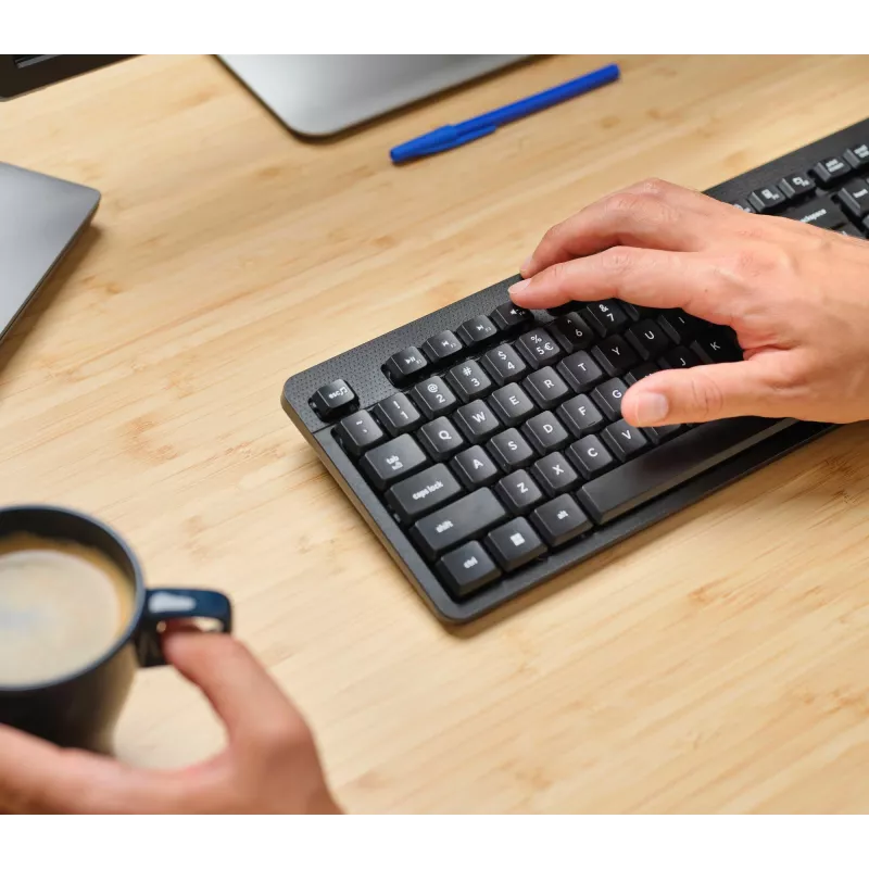 Trust Ody II keyboard Office RF Wireless QWERTZ German Black