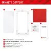Displex Screen Protector (10H) for Google Pixel 8a, Eco Mounting Frame, scratch resistant