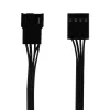 PWM Sharing Cable Arctic PST Cable Rev. 2 for 4 PWM Fans, 4-pin PWM connectors, Black