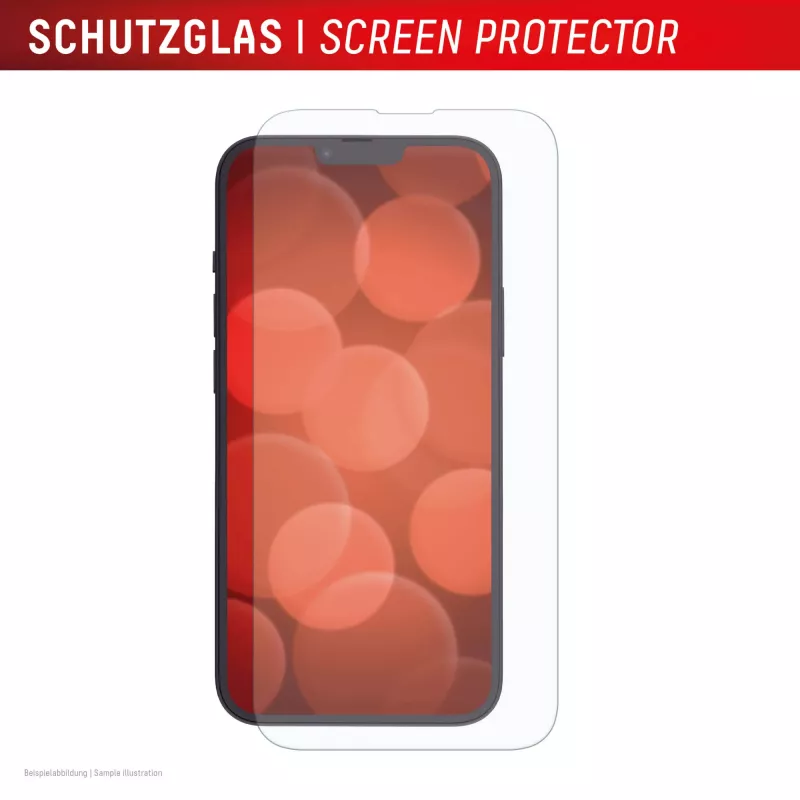 Displex Screen Protector + Case for Apple iPhone 16e/17e, Eco Mounting Frame, scratch resistant