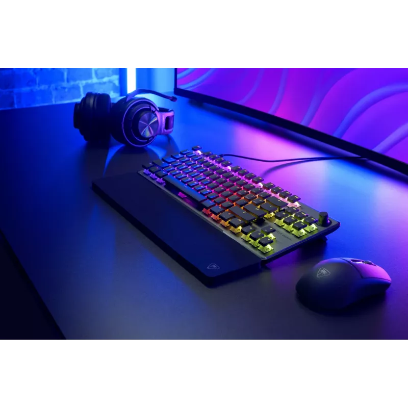 Turtle Beach Vulcan II TKL Pro keyboard Gaming USB AZERTY German Black