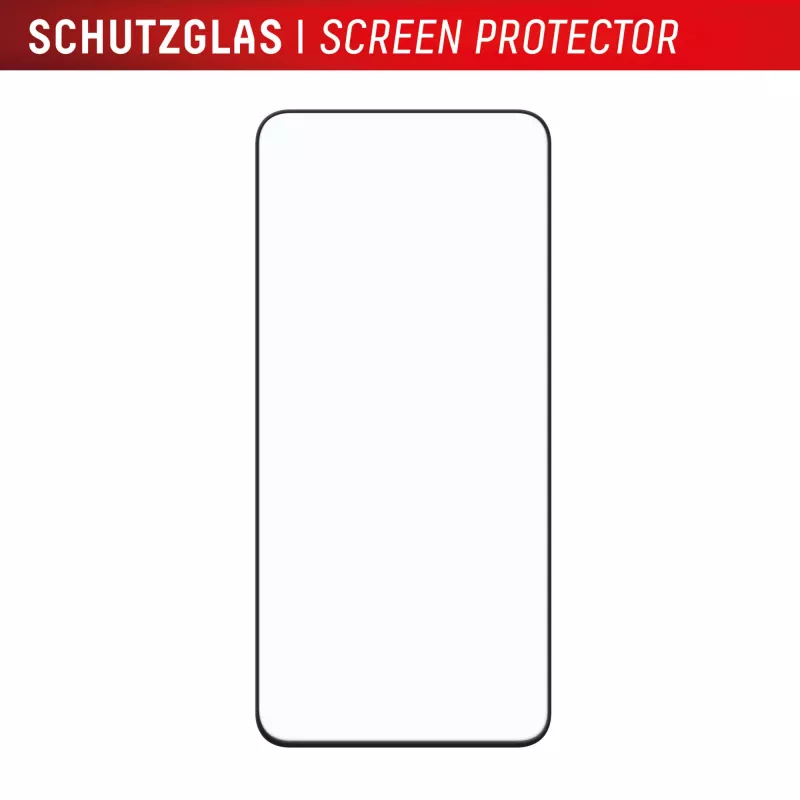 Displex Premium Screen Protector (Full Cover, 10H) for Samsung Galaxy S25 FE/S24 FE, Eco Mounting Frame, Full Cover