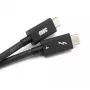 Thunderbolt Cable OWC OWCCBLTB4C2.0M 2m 40 Gbit/s Black