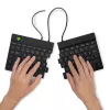 R-Go Tools Ergonomic keyboard R-Go Split Break v2 with break software, ergonomic split keyboard, QWERTZ (DE), Wired, black