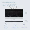 R-Go Tools Ergonomic keyboard R-Go Split Break v2 with break software, ergonomic split keyboard, QWERTZ (DE), Wired, black