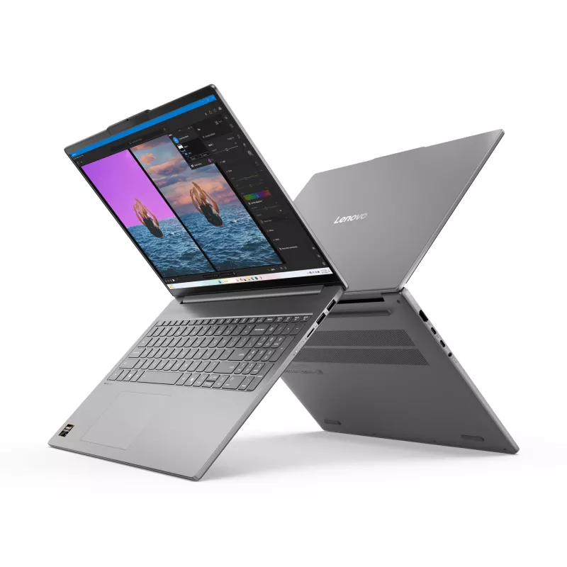 Lenovo IdeaPad Slim 5 16AKP10 Copilot+ PC AMD Ryzen™ AI 7 350 Laptop 40.6 cm (16 inch) WUXGA 16 GB DDR5-SDRAM 1 TB SSD Wi-Fi 7 (802.11be) Windows 11 Home German Grey