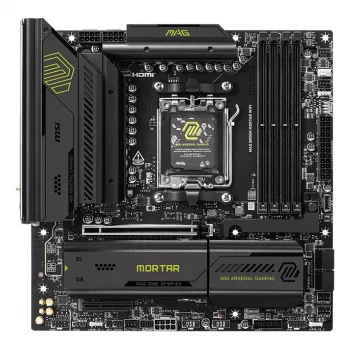 MSI MAG B850M MORTAR WIFI motherboard AMD B850 Socket AM5 micro ATX