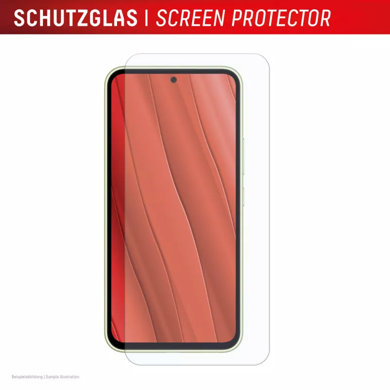 Displex Screen Protector + Case for Samsung Galaxy A56, Eco Mounting Frame, scratch resistant